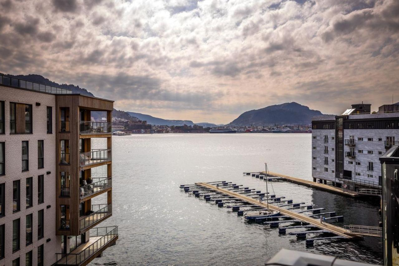 New Penthouse Apartment With Sea View In Bergen Centrum Exterior foto